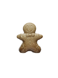 Stoneware Gingerbread Man Sponge Holder