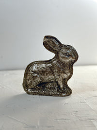 7.5'' Antique Style Silver Bunny Candy Mold