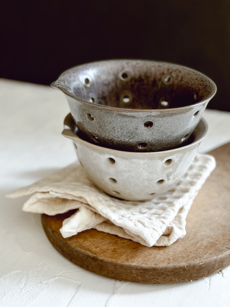Artisan Stoneware Berry Bowl