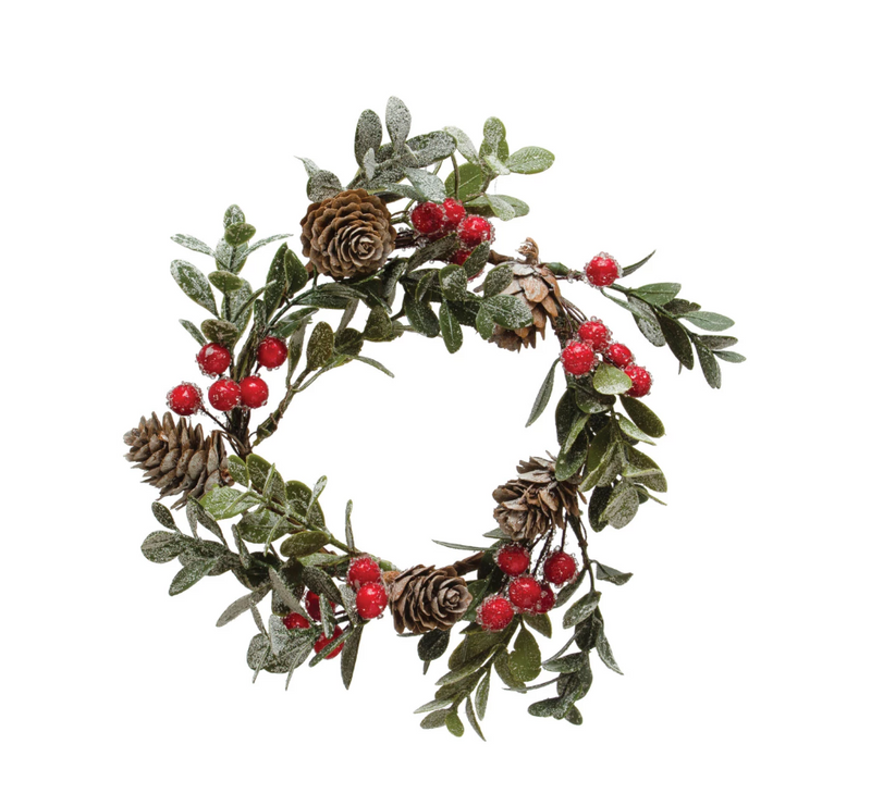 Pineland Pinecone + Berry Wreath