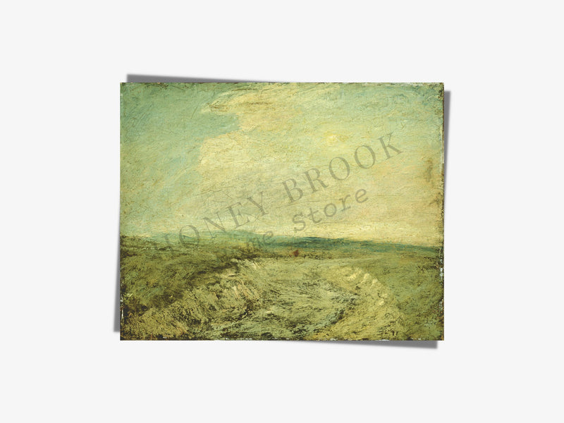 Vintage French Country Landscape Wall Art | Digital Download