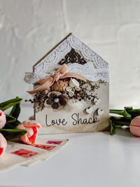 Love Shack | Valentine's Day  Decorative House | Handmade in the USA