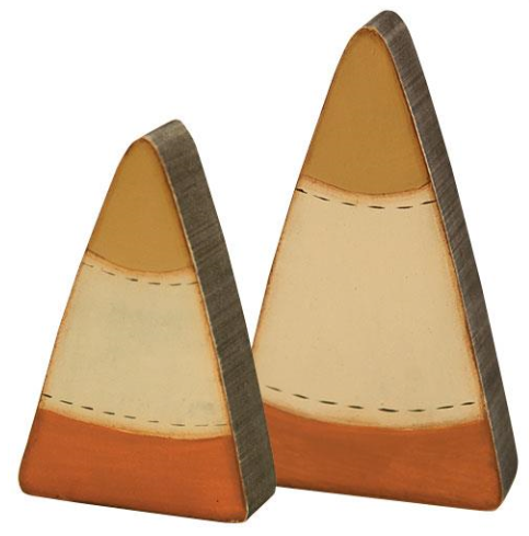 Candy Corn Sitters Set of 2