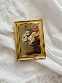 Antique Floral Still Life Neutral Wall Art | Digital Download